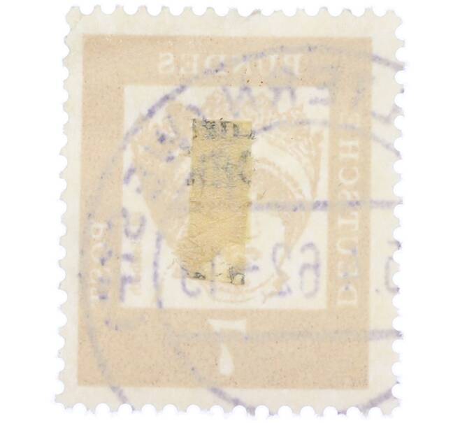 Почтовая марка 7 пфеннигов 1961 года Западная Германия (ФРГ) «Выдающиеся немцы — Елизавета Венгерская» (Артикул: T11-36997) — Фото №2