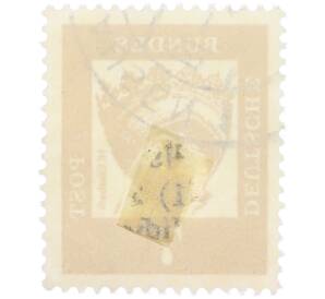 Почтовая марка 7 пфеннигов 1961 года Западная Германия (ФРГ) «Выдающиеся немцы — Елизавета Венгерская» — Фото №2