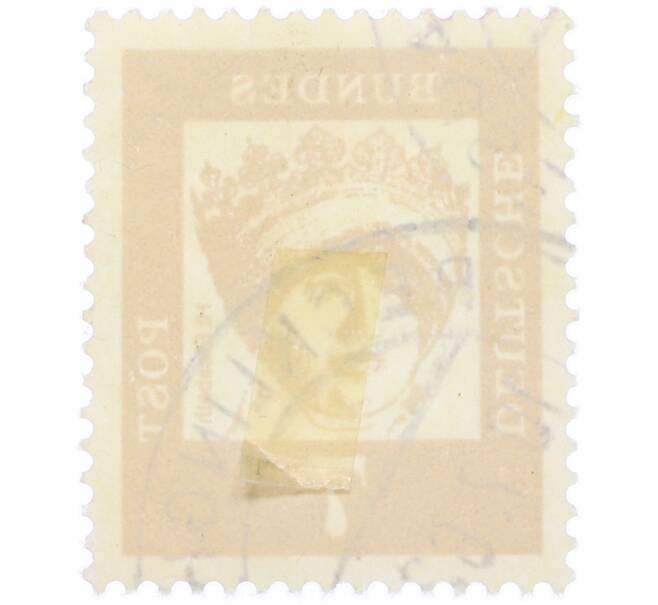 Почтовая марка 7 пфеннигов 1961 года Западная Германия (ФРГ) «Выдающиеся немцы — Елизавета Венгерская» (Артикул: T11-37006) — Фото №2