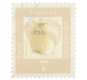 Почтовая марка 7 пфеннигов 1961 года Западная Германия (ФРГ) «Выдающиеся немцы — Елизавета Венгерская» — Фото №2