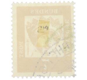 Почтовая марка 7 пфеннигов 1961 года Западная Германия (ФРГ) «Выдающиеся немцы — Елизавета Венгерская» — Фото №2