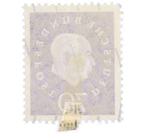 Почтовая марка 70 пфеннигов 1959 года Западная Германия (ФРГ) «Теодор Хойс» — Фото №2