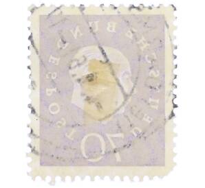 Почтовая марка 70 пфеннигов 1959 года Западная Германия (ФРГ) «Теодор Хойс» — Фото №2