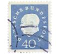 Почтовая марка 40 пфеннигов 1959 года Западная Германия (ФРГ) «Теодор Хойс» (Артикул: T11-37049) — Фото №1