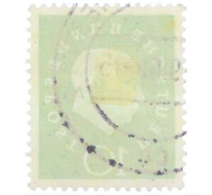 Почтовая марка 10 пфеннигов 1959 года Западная Германия (ФРГ) «Теодор Хойс» — Фото №2