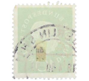 Почтовая марка 10 пфеннигов 1959 года Западная Германия (ФРГ) «Теодор Хойс» — Фото №2