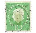 Почтовая марка 10 пфеннигов 1959 года Западная германия (ФРГ) «Теодор Хойс» (Артикул: T11-37098) — Фото №1