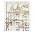 Почтовая марка 40 пфеннигов 1980 года Западная Германия (ФРГ) «Крепости и замки — Вольфсбург» (Артикул: T11-37115) — Фото №1
