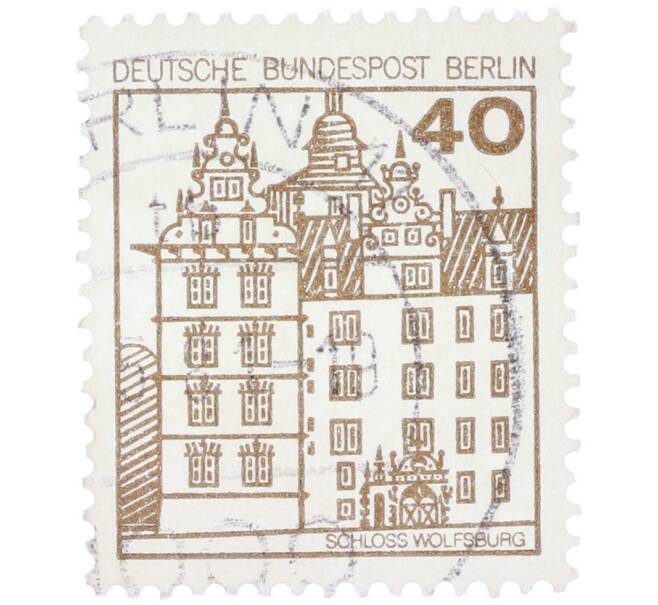Почтовая марка 40 пфеннигов 1980 года Западная Германия (ФРГ) «Крепости и замки — Вольфсбург» (Артикул: T11-37117) — Фото №1