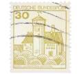 Почтовая марка 30 пфеннигов 1977 года Западная Германия (ФРГ) «Крепости и замки — Замок Людвигштейн» (Артикул: T11-37123) — Фото №1