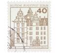 Почтовая марка 40 пфеннигов 1980 года Западная Германия (ФРГ) «Крепости и замки — Вольфсбург» (Артикул: T11-37128) — Фото №1