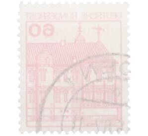 Почтовая марка 60 пфеннигов 1979 года Западная Германия (ФРГ) «Крепости и замки — Райдт» — Фото №2