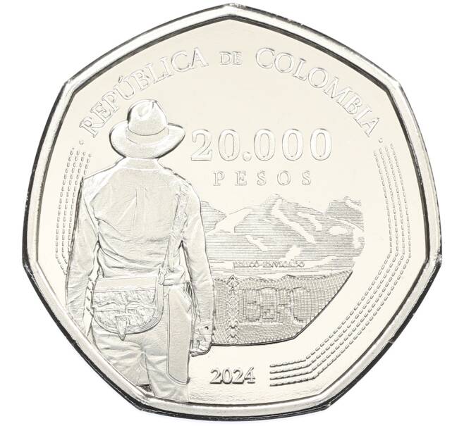 Монета 20000 песо 2024 года Колумбия «Антиокийская сумка» (Артикул: K10-12682) — Фото №2