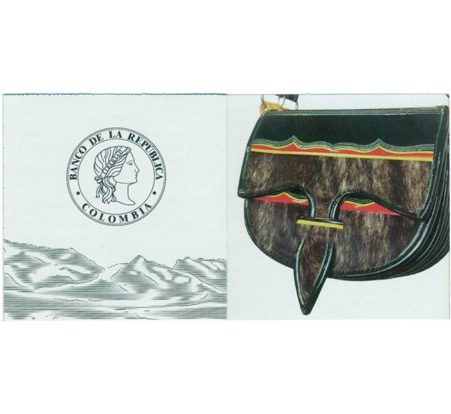 Монета 20000 песо 2024 года Колумбия «Антиокийская сумка» (Артикул: K10-12682)