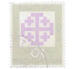 10 пфеннигов 1959 года Западная Германия (ФРГ) «Собрание Немецкой евангелической церкви» — Фото №2