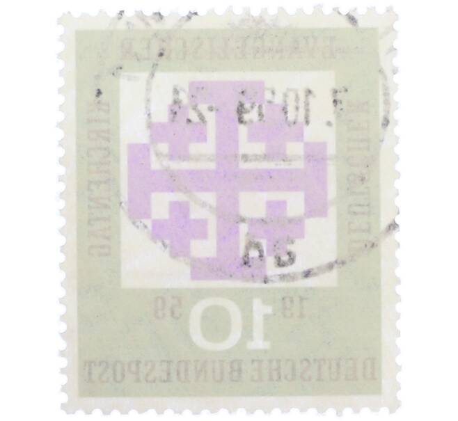 10 пфеннигов 1959 года Западная Германия (ФРГ) «Собрание Немецкой евангелической церкви» (Артикул: T11-37249) — Фото №2