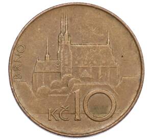 10 крон 1993 года Чехия — Фото №1