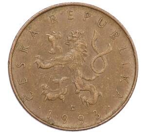 10 крон 1993 года Чехия — Фото №2
