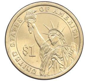 1 доллар 2014 года (D) США «30-й президент США Калвин Кулидж» — Фото №2