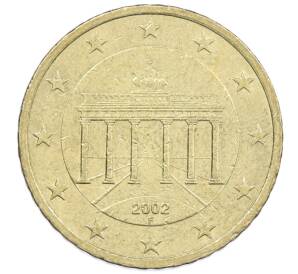 50 евроцентов 2002 года F Германия — Фото №1