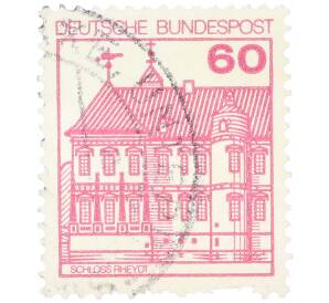 Почтовая марка 60 пфеннигов 1979 года Западная Германия (ФРГ) «Крепости и замки — Райдт» — Фото №1