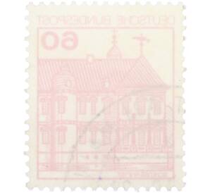 Почтовая марка 60 пфеннигов 1979 года Западная Германия (ФРГ) «Крепости и замки — Райдт» — Фото №2