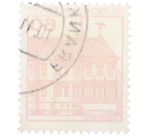 Почтовая марка 60 пфеннигов 1979 года Западная Германия (ФРГ) «Крепости и замки — Райдт» — Фото №2