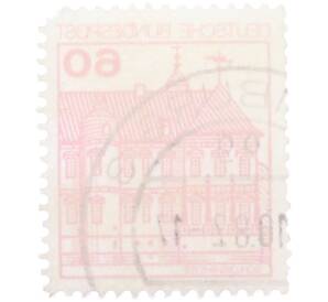 Почтовая марка 60 пфеннигов 1979 года Западная Германия (ФРГ) «Крепости и замки — Райдт» — Фото №2