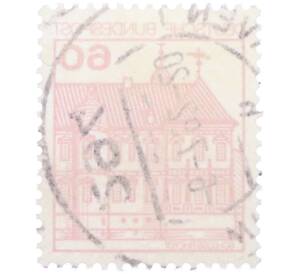 Почтовая марка 60 пфеннигов 1979 года Западная Германия (ФРГ) «Крепости и замки — Райдт» — Фото №2