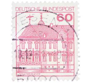 Почтовая марка 60 пфеннигов 1979 года Западная Германия (ФРГ) «Крепости и замки — Райдт» — Фото №1