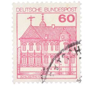 Почтовая марка 60 пфеннигов 1979 года Западная Германия (ФРГ) «Крепости и замки — Райдт» — Фото №1