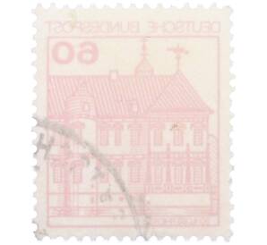 Почтовая марка 60 пфеннигов 1979 года Западная Германия (ФРГ) «Крепости и замки — Райдт» — Фото №2
