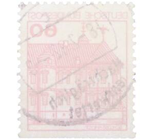 Почтовая марка 60 пфеннигов 1979 года Западная Германия (ФРГ) «Крепости и замки — Райдт» — Фото №2