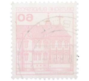 Почтовая марка 60 пфеннигов 1979 года Западная Германия (ФРГ) «Крепости и замки — Райдт» — Фото №2