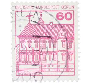 Почтовая марка 60 пфеннигов 1979 года Западная Германия (ФРГ) «Крепости и замки — Райдт» (Западный Берлин) — Фото №1