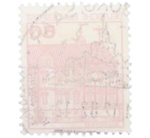 Почтовая марка 60 пфеннигов 1979 года Западная Германия (ФРГ) «Крепости и замки — Райдт» — Фото №2