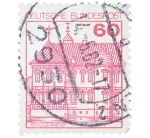 Почтовая марка 60 пфеннигов 1979 года Западная Германия (ФРГ) «Крепости и замки — Райдт» — Фото №1
