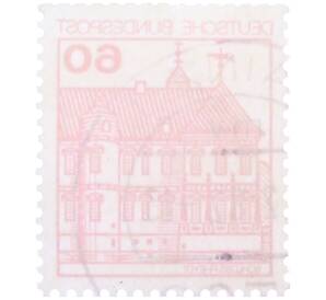 Почтовая марка 60 пфеннигов 1979 года Западная Германия (ФРГ) «Крепости и замки — Райдт» — Фото №2