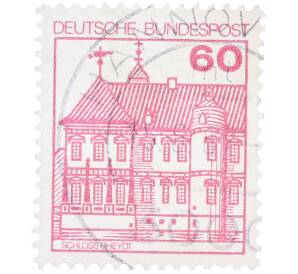 Почтовая марка 60 пфеннигов 1979 года Западная Германия (ФРГ) «Крепости и замки — Райдт» — Фото №1