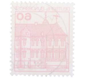 Почтовая марка 60 пфеннигов 1979 года Западная Германия (ФРГ) «Крепости и замки — Райдт» — Фото №2