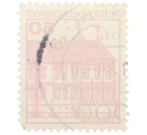 Почтовая марка 60 пфеннигов 1979 года Западная Германия (ФРГ) «Крепости и замки — Райдт» — Фото №2