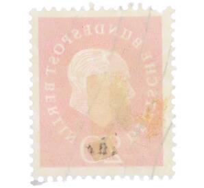 Почтовая марка 20 пфеннигов 1959 года Западная Германия (ФРГ) «Теодор Хойс» — Фото №2