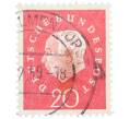 Почтовая марка 20 пфеннигов 1959 года Западная Германия (ФРГ) «Теодор Хойс» (Артикул: T11-37538) — Фото №1