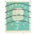 Почтовая марка 7 пфеннигов 1959 года Западная Германия (ФРГ) «Теодор Хойс» (Артикул: T11-37554) — Фото №1