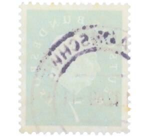 Почтовая марка 7 пфеннигов 1959 года Западная Германия (ФРГ) «Теодор Хойс» — Фото №2