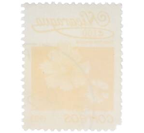 Почтовая марка 1 кордоба 1983 года Никарагуа «Бархатцы прямостоячие» — Фото №2