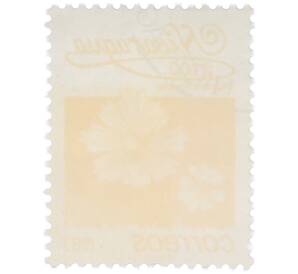 Почтовая марка 1 кордоба 1983 года Никарагуа «Бархатцы прямостоячие» — Фото №2