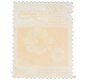 Почтовая марка 1 кордоба 1983 года Никарагуа «Бархатцы прямостоячие» — Фото №2