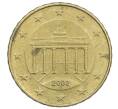 Монета 10 евроцентов 2002 года G Германия (Артикул: T11-37589) — Фото №1