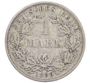 1 марка 1899 года A Германия — Фото №1